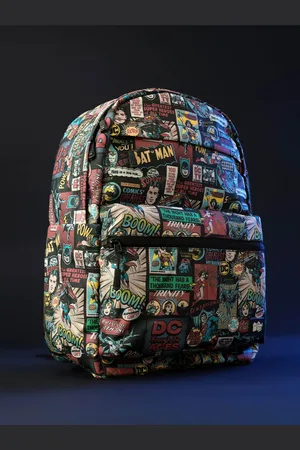 The Souled Store Unisex Graphic DC Vintage Backpack