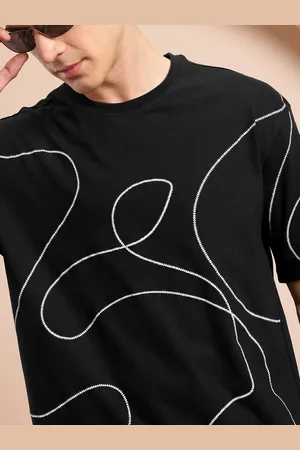Mast & Harbour Men Printed Relaxed Fit T-shirt