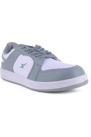Sparx Men White Colourblocked Comfort Insole Basics Sneakers