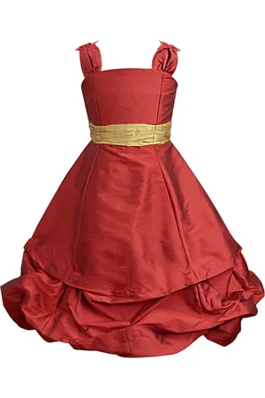 A.T.U.N. Girls Solid Ballroom Gown