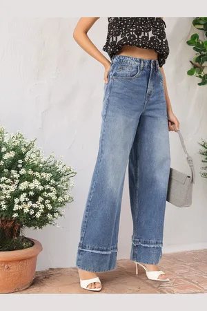 DressBerry Women Modern Classics Baggy Wide Leg Jeans