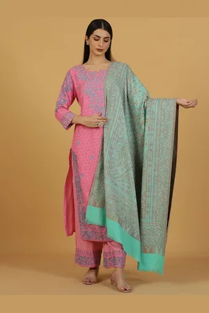 La Vastraa Women Floral Woven Design Shawl