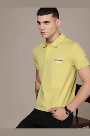 Calvin Klein Brand Logo Embroidered Pure Cotton T-shirt