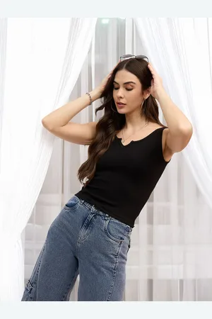 DressBerry Women Ribbed Top