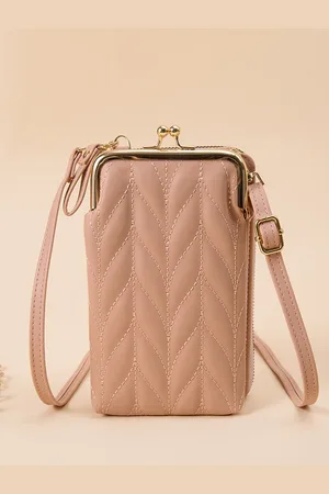 Diva Dale Quilted Structured Sling Bag