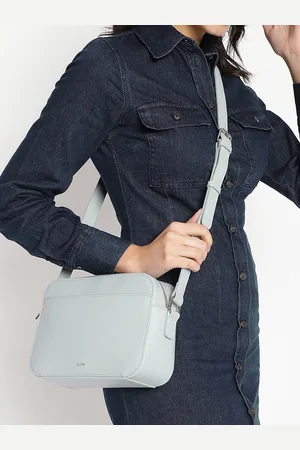 IRTH Solid PU Structured Sling Bag