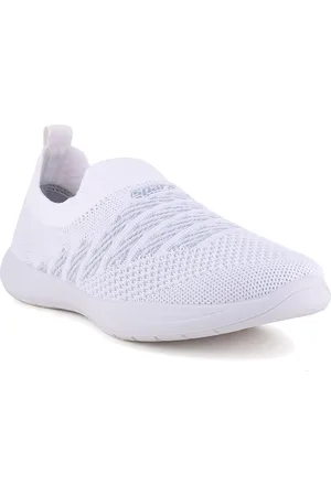 Sparx Women Textured Mesh Comfort Insole Basics Slip-On Sneakers