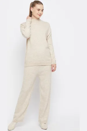 Club York Round Neck Acrylic Sweater & Trousers