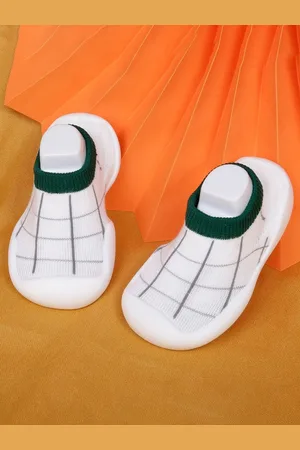 Neska Moda Unisex Kids Cotton Booties