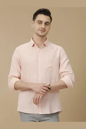 Linen Club Men Contemporary Slim Fit Opaque Casual Shirt