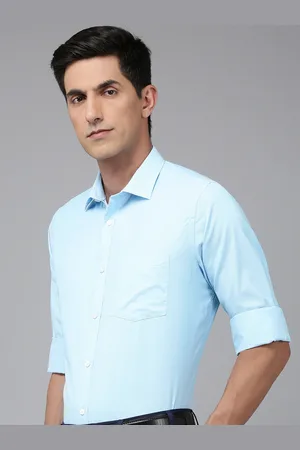 Park Avenue Self Design Formal Shirt