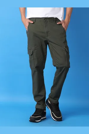 V-Mart Men Cotton Cargos Casual Trousers