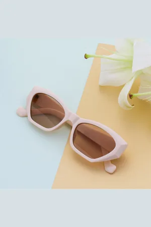 Ted Smith Women Cateye Sunglasses With UV Protected Lens TSA-IPEARLS_CRM