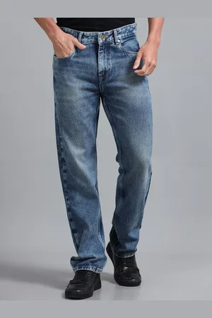 Roadster The Lifestyle Pure Cotton Straight Fit Jeans