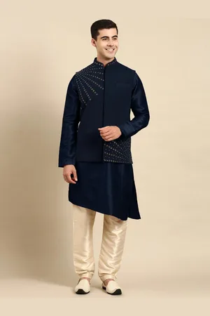 TheEthnic.Co Embellished Nehru Jacket