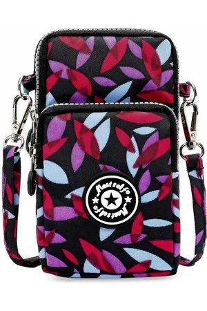 Diva Dale Women Black Printed Structured Synthetic Handbag