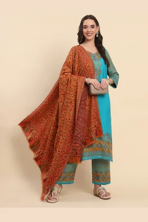 La Vastraa Women Floral Woven Design Shawl