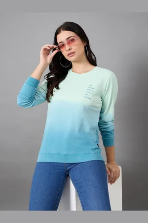 Club York Women Colourblocked Sweatshirt