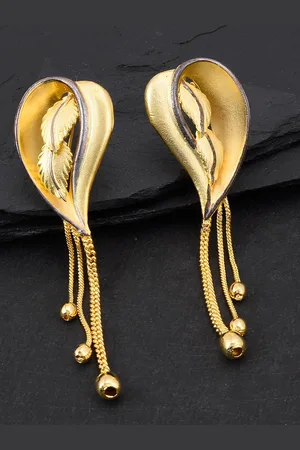 Tistabene Women Gold-Toned Contemporary Drop Earrings
