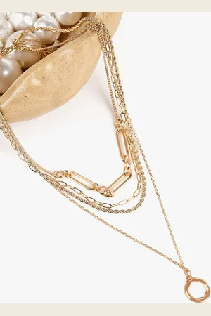 Kazo Gold-Plated Layered Necklace