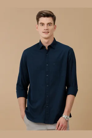 Linen Club Men Contemporary Slim Fit Casual Shirt