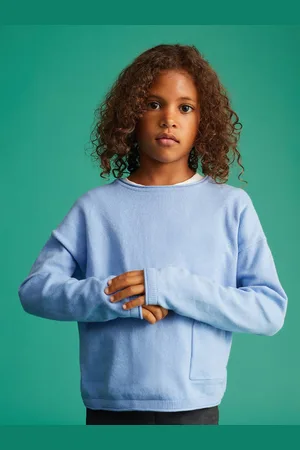 MANGO Girls Sustainable Pullover