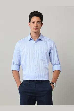 Arrow Men Classic Opaque Striped Formal Shirt