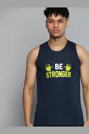 HRX Men Typography Printed Rapid-Dry Training Sports T-shirt