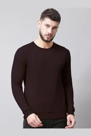 Friskers Men Round Neck Fleece Sweatshirt