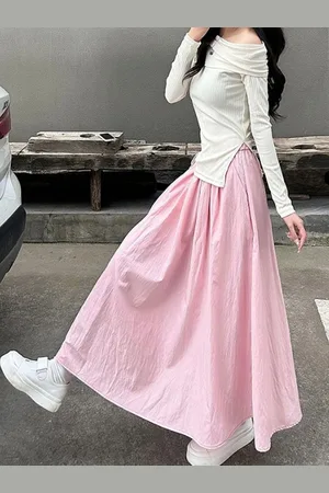 DressBerry Flared Maxi Skirt