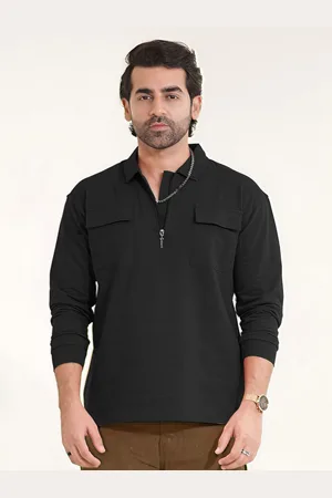 Maniac Men V-Neck Pockets T-shirt