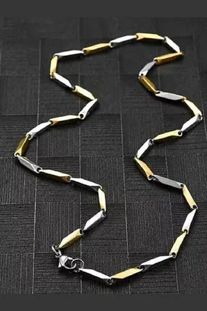 Krelin Men Silver-Plated Chain