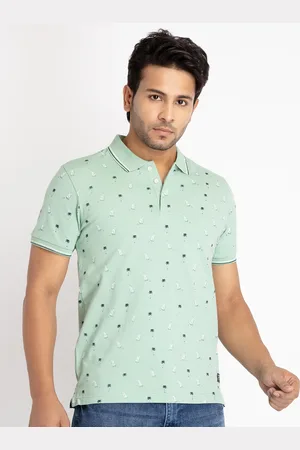 Status Quo Men Conversational Printed Polo Collar T-shirt