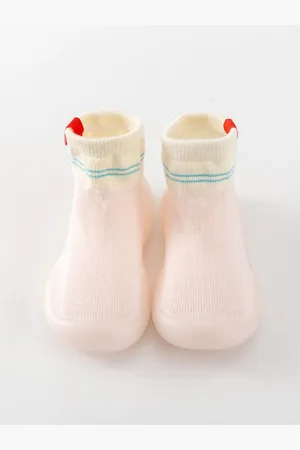 Neska Moda Kids Patterned Anti-Skid Booties