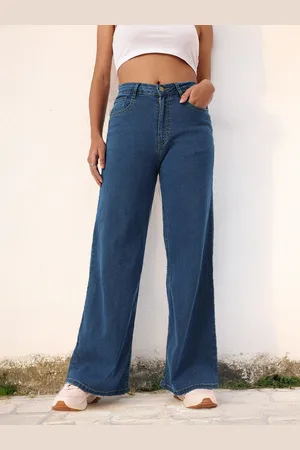 DressBerry Women Low key Grunge Wide Leg Jeans