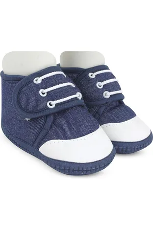 Neska Moda Unisex Kids Cotton Booties