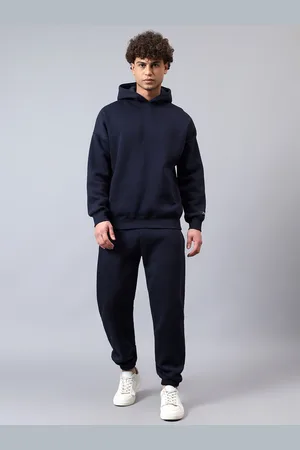 Fitkin Men Solid Fleece Winter Joggers
