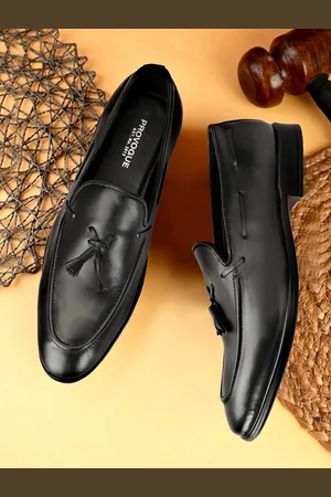 Provogue Men Leather Formal Loafers