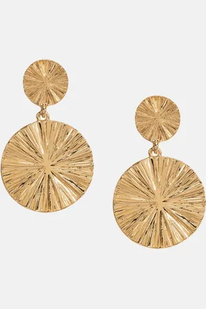 Kazo Gold-Plated Classic Drop Earrings