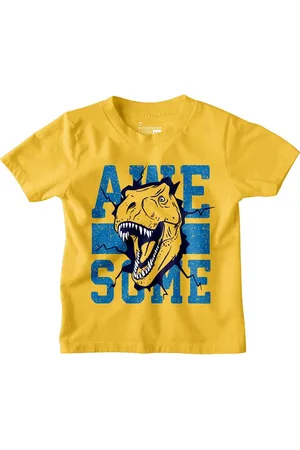 BonOrganik Boys Cotton Printed T-shirt