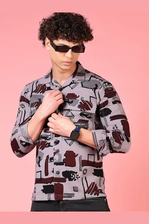 V-Mart Men Opaque Printed Casual Shirt