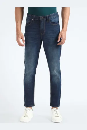 Flying Machine Men Tapered Fit Light Fade Stretchable Jeans