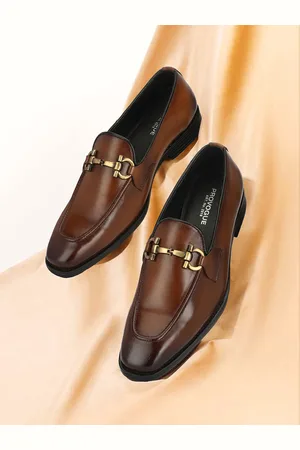 Provogue Men Leather Formal Loafers