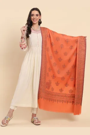 La Vastraa Women Ethnic Motifs Woven Design Shawl