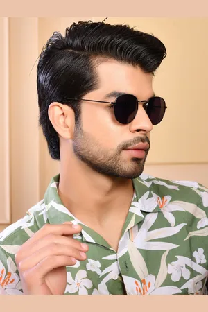 Royal Son Unisex Round Sunglasses with UV Protected Lens