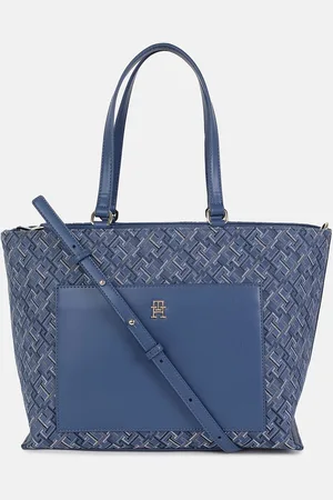 Tommy Hilfiger Structured Handheld Printed Bag