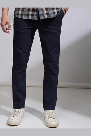 Highlander Men Slim Fit Chinos Trousers
