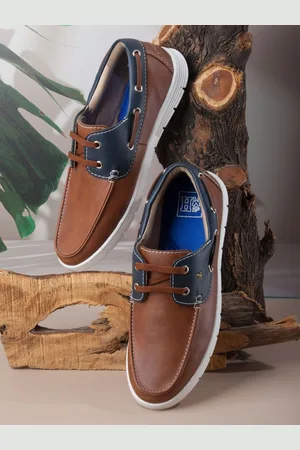Mast & Harbour Men Colourblocked Lace-Ups Loafers