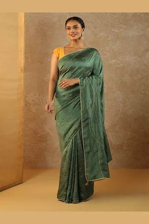 Taneira Embellished Sequinned Pure Silk Saree