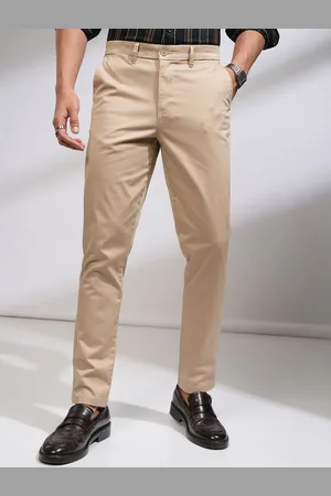 Highlander Men Slim Fit Chinos Trousers